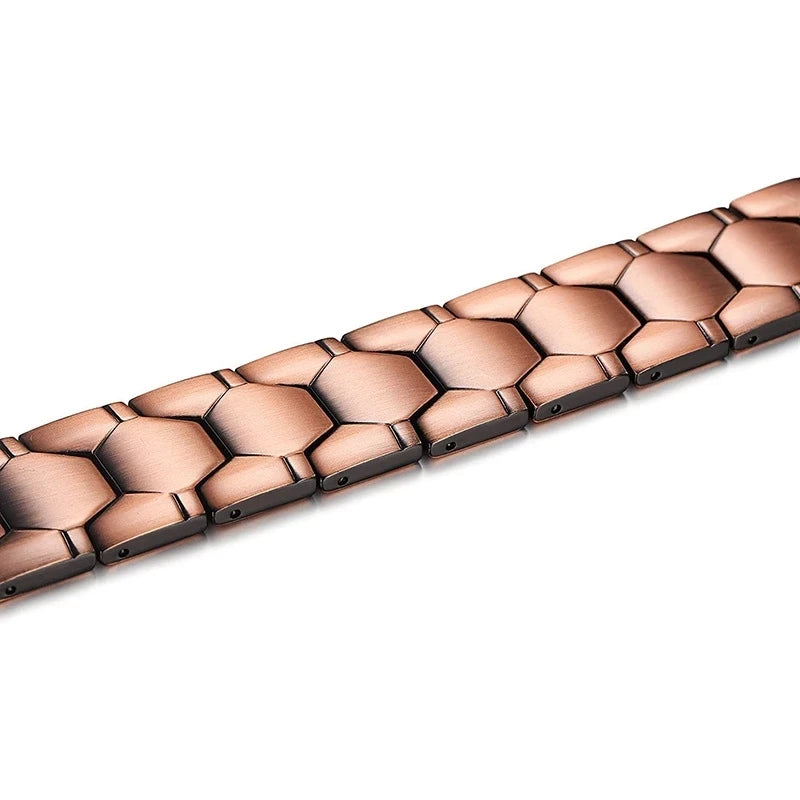 Healing Healthy Copper Magnetic Bracelet for Men and Women, Arthritis Pain Relief, Bio-Energy Blood Pressure Bracelet