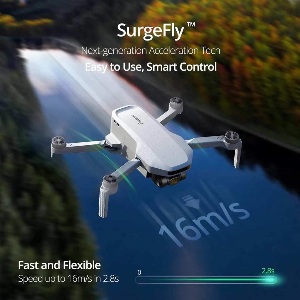 Drones GPS Auto Return Single Axis Gimbal EIS Professional Drone Max 4-KM Waypoint Flight Follow