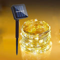 Multi Color Lights, Solar, Garden Lights, String Lights with 8 Modes, Waterproof Wire Lights,