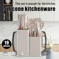 Stainless Steel & Food-Grade Silicone Kitchenware Set Multi-Functional Combination