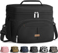 Insulated Lunch Bag, Leakproof Cooler Tote with Removable Strap, 12L for Work School Picnic Travel