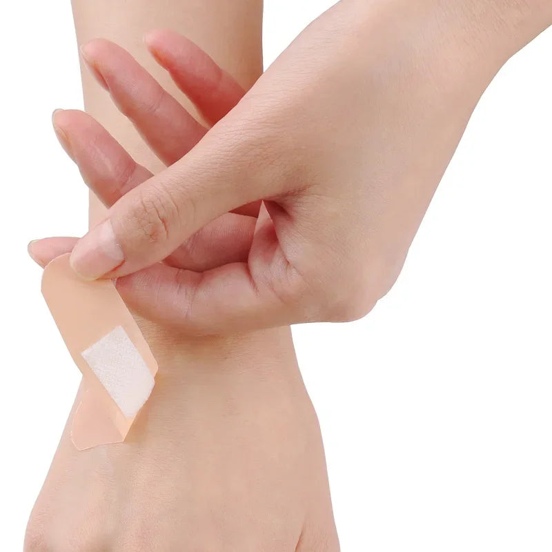 Waterproof Breathable Cushion Band-Aids | Adhesive Plaster Sticker | First Aid Bandage for Wound Care