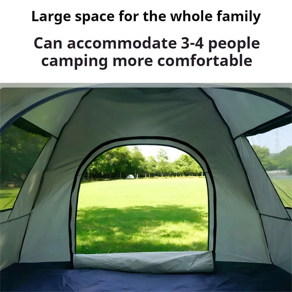 Outdoor shelter / Sunshade, Camping Tent, Camping tent Two doors and two windows