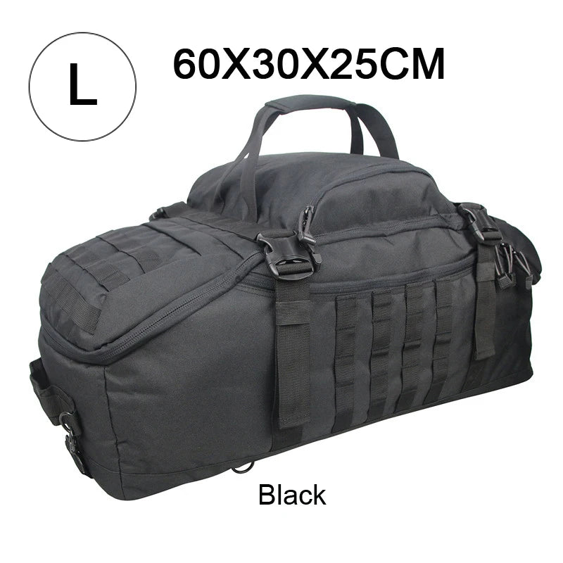 30L 45L 80L Outdoor Mountaineering Bag, Tactical Backpack, Large Duffel Bag , Hiking Camping Travel Bags