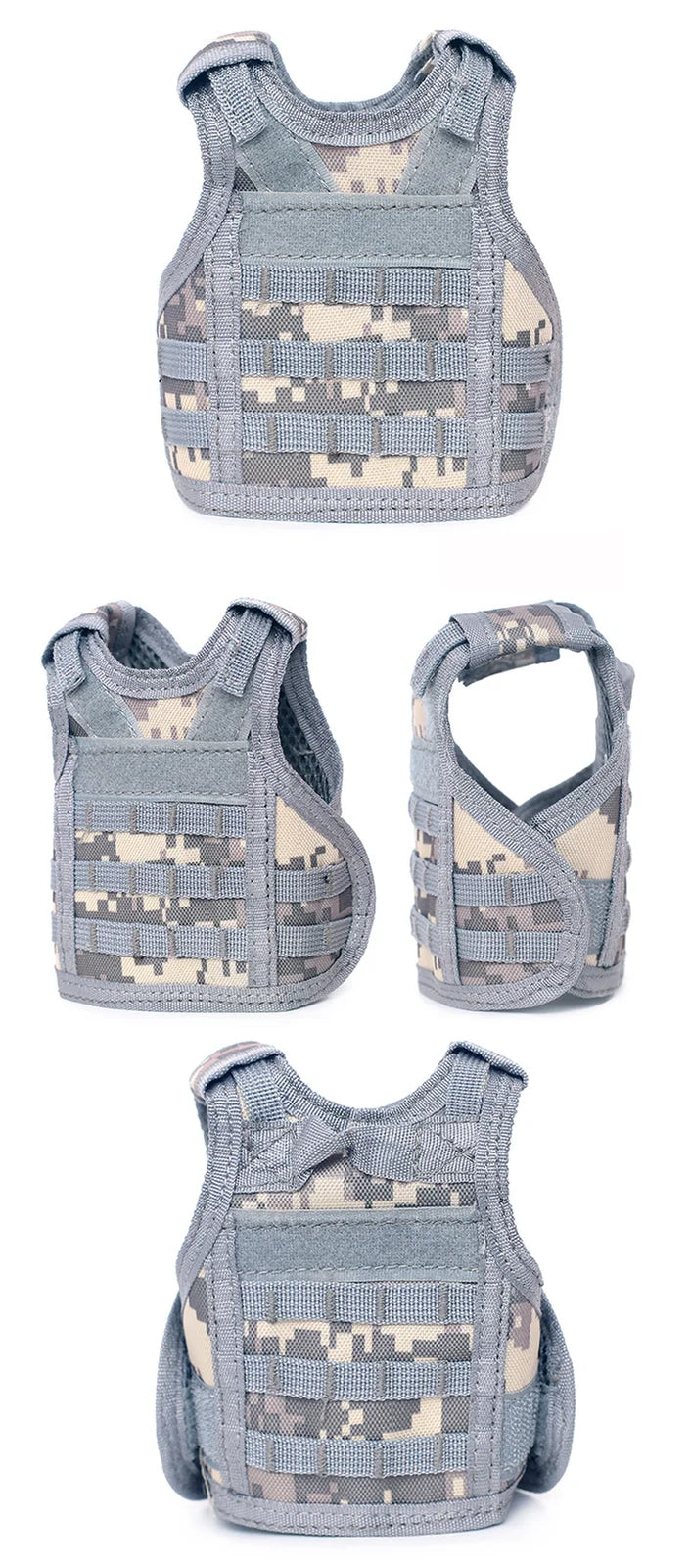 Detachable Nylon Beer Bottle Vest Adjustable Straps Beer Bottle Vest Drink Bottle Cover Drink Bottle