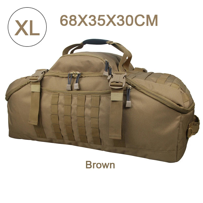 30L 45L 80L Outdoor Mountaineering Bag, Tactical Backpack, Large Duffel Bag , Hiking Camping Travel Bags
