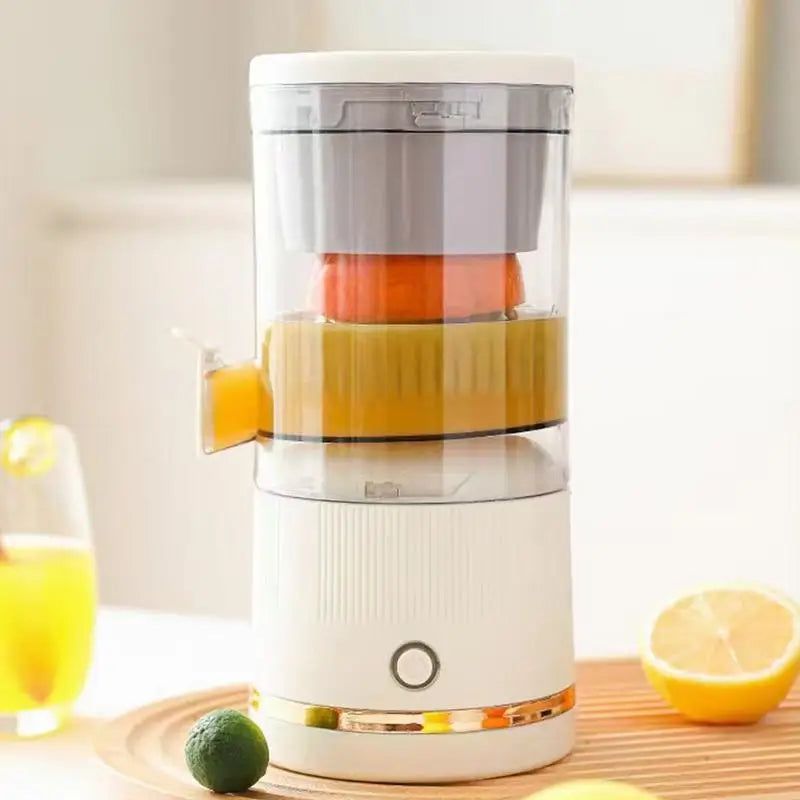 Electric Fruit Juicer Portable Single Auger Juicer Automatic Separation USB Charge Orange Lemon Fruit Vegetable Juice Extractor
