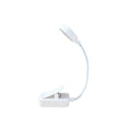 LED Clip On Book Light, Portable Reading Light, Eye Protection, Stepless Dimmable Mini Desk Lamp