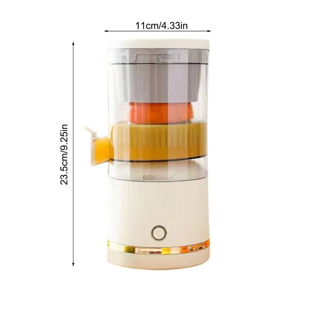 Electric Fruit Juicer Portable Single Auger Juicer Automatic Separation USB Charge Orange Lemon Fruit Vegetable Juice Extractor