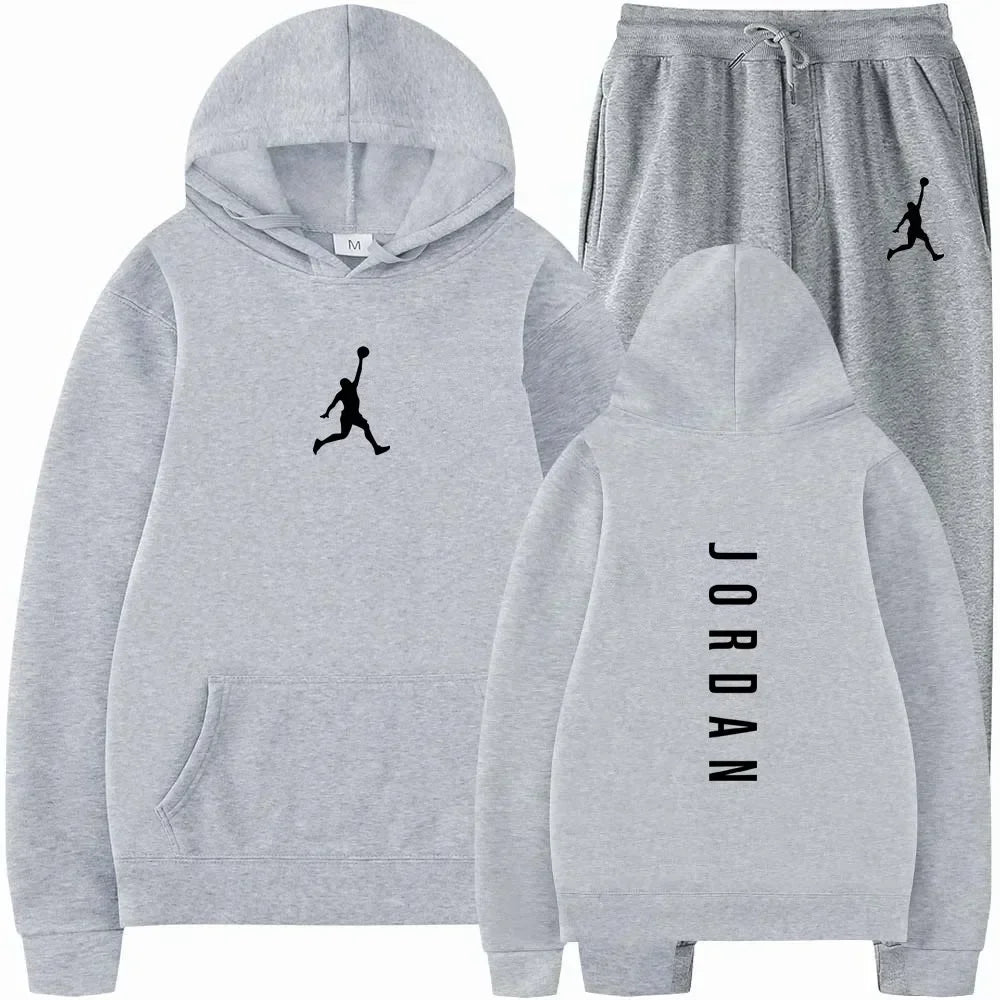 2026 high-quality sportswear sweatshirt + sweatpants, fashionable sportswear sweatshirt set
