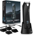 Body Hair Trimmer for Groin Pubic Replaceable Ceramic Blade Electric Shaver IPX7 Waterproof