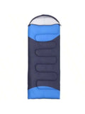 Sleeping Bag Envelope Style With Hood Portable Warm Comfort For Adults