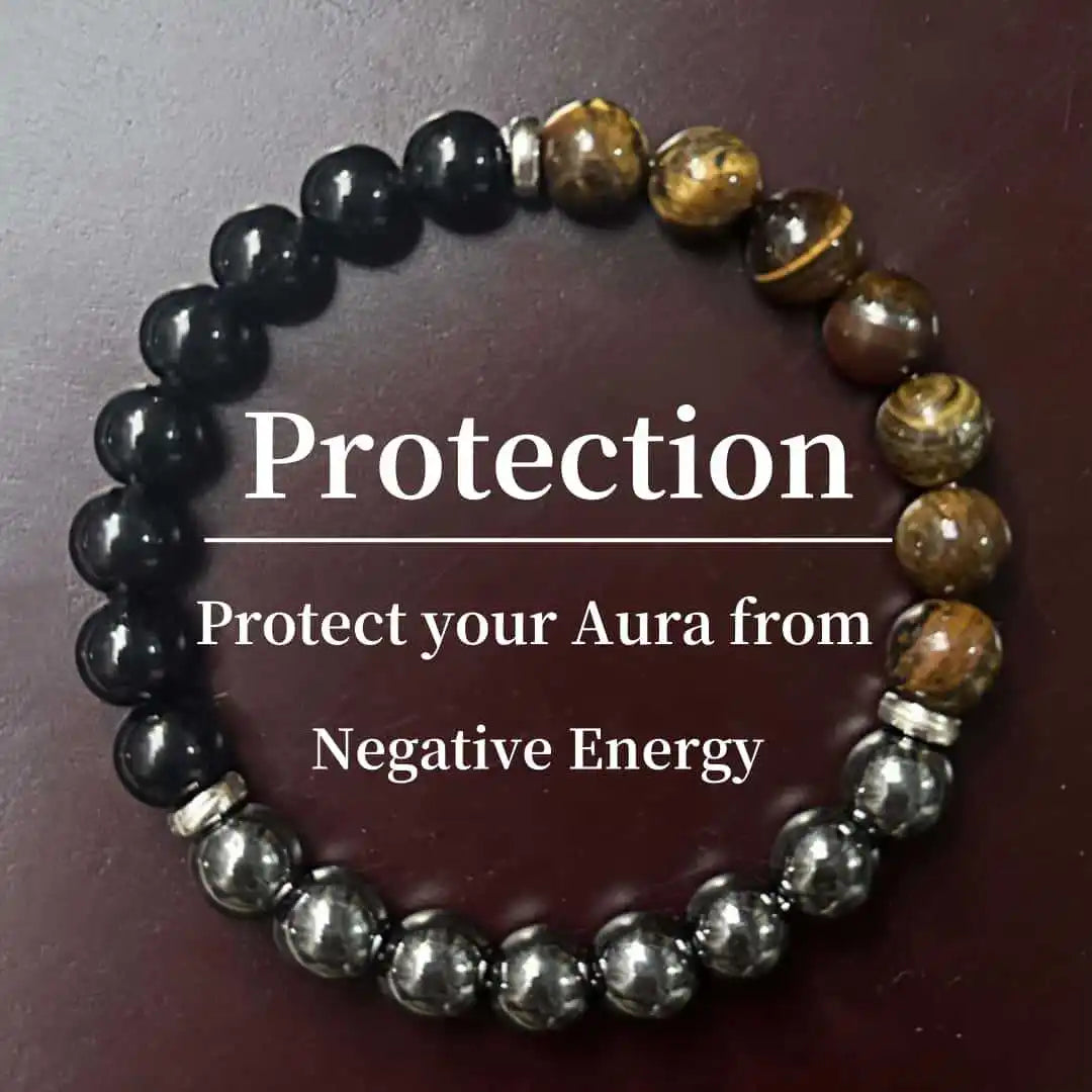 Agate Gem Beads, Healing Jewelry, Men's/Women's Bracelet