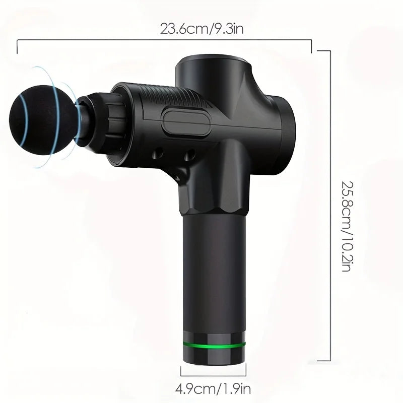 30 Level Massage Gun, Deep Muscle Relax, Body Neck Massager,