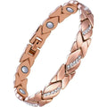 Pure Copper Bracelets, Ultra Magnetic Bracelets with 3500 Gauss Magnets,