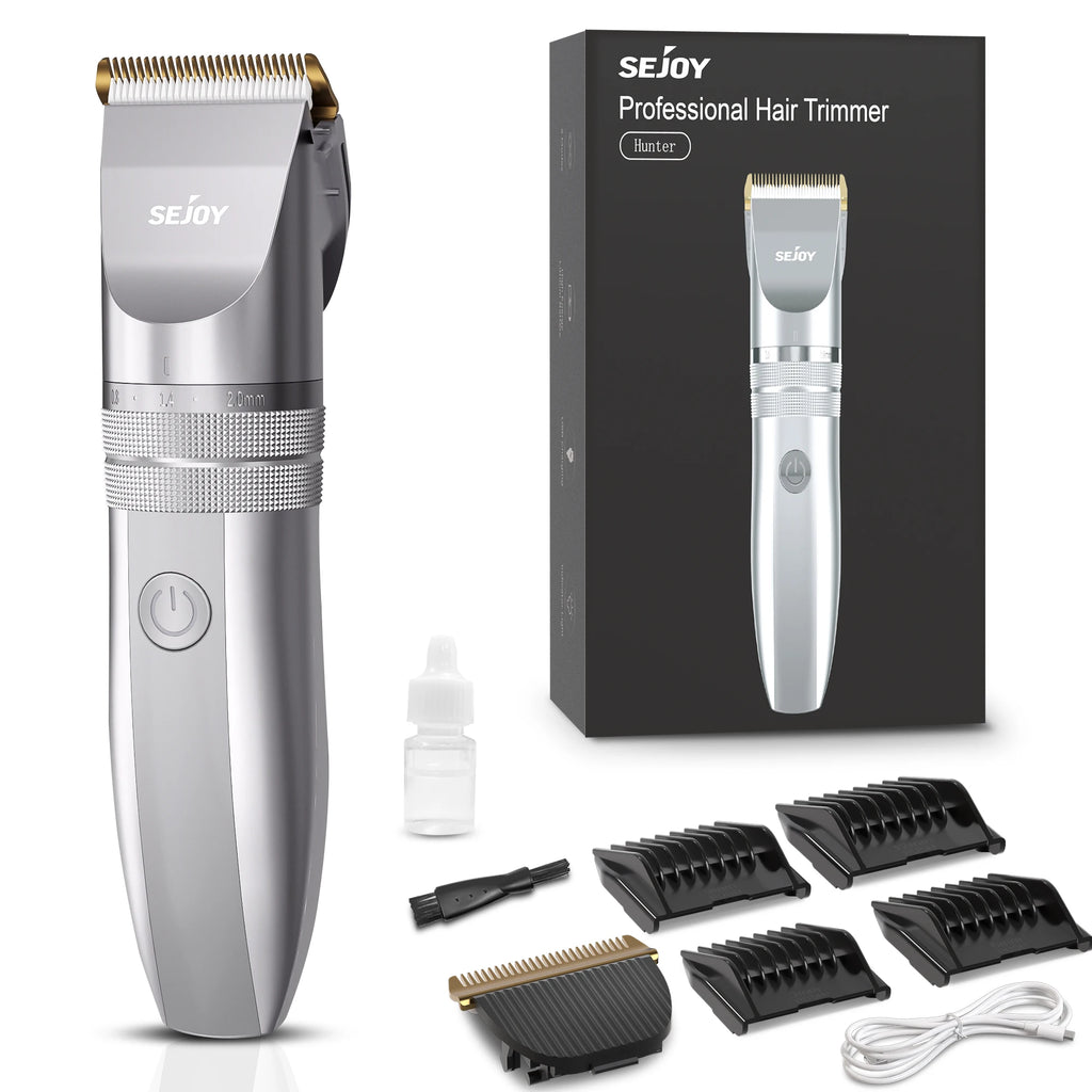 Professional Hair Clippers for Men Hair Trimmer Kit Cordless Barber Machines Electric Men's Shaver, Gift