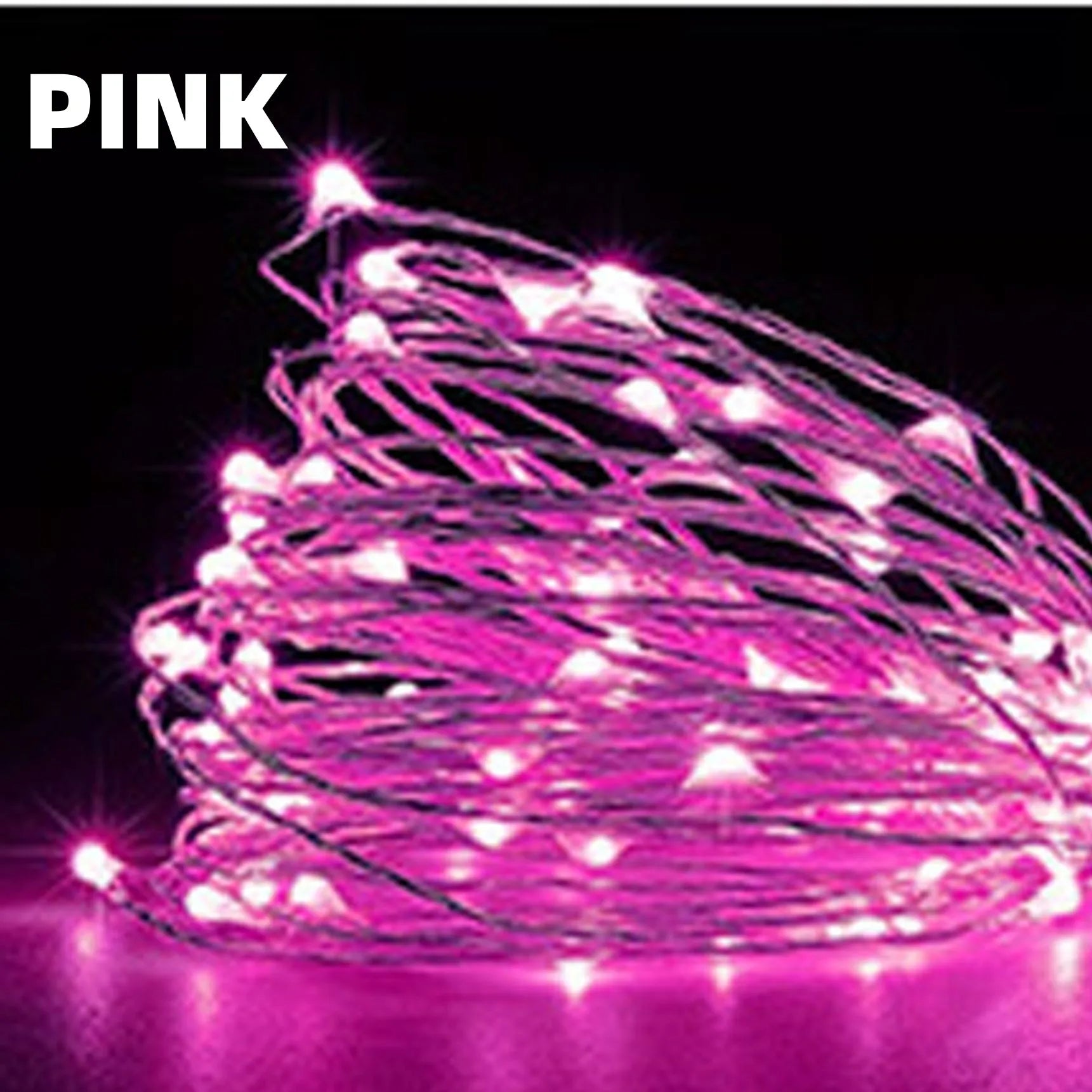 10/20/30M USB LED String Lights Copper Silver Wire Garland Light Waterproof Lights For Christmas Wedding Party Decoration