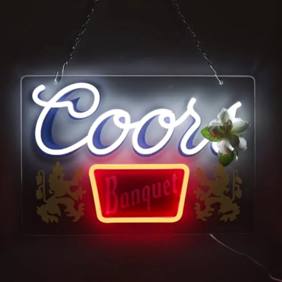 Beer Neon Signs for Wall Decor Neon Lights for Bedroom Led Business Signs Suitable for Man Cave Bar Pub Restaurant Christmas Gi