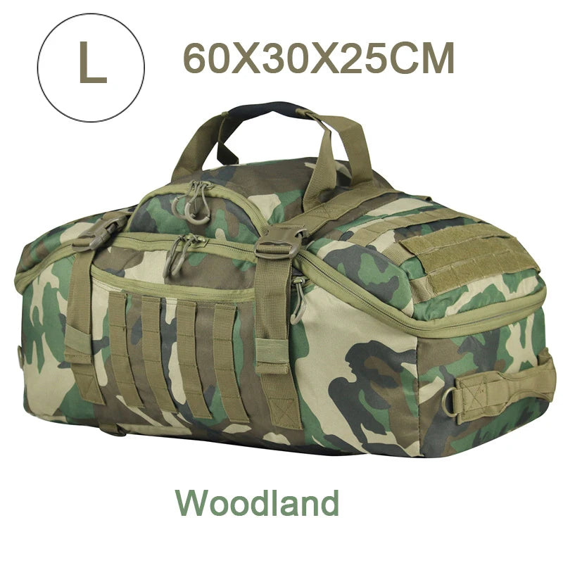 30L 45L 80L Outdoor Mountaineering Bag, Tactical Backpack, Large Duffel Bag , Hiking Camping Travel Bags