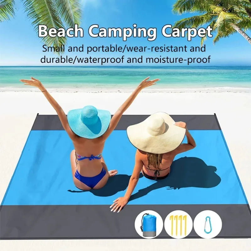 Sand proof, Beach Blanket, Waterproof, Beach Mat, Portable Lightweight, Picnic Blanket, Camping
