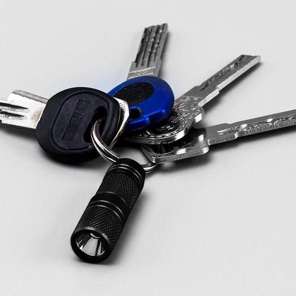 Ultra Bright Flashlight, Portable Small Pocket Light, USB Charging, Mini Keychain Flashlight