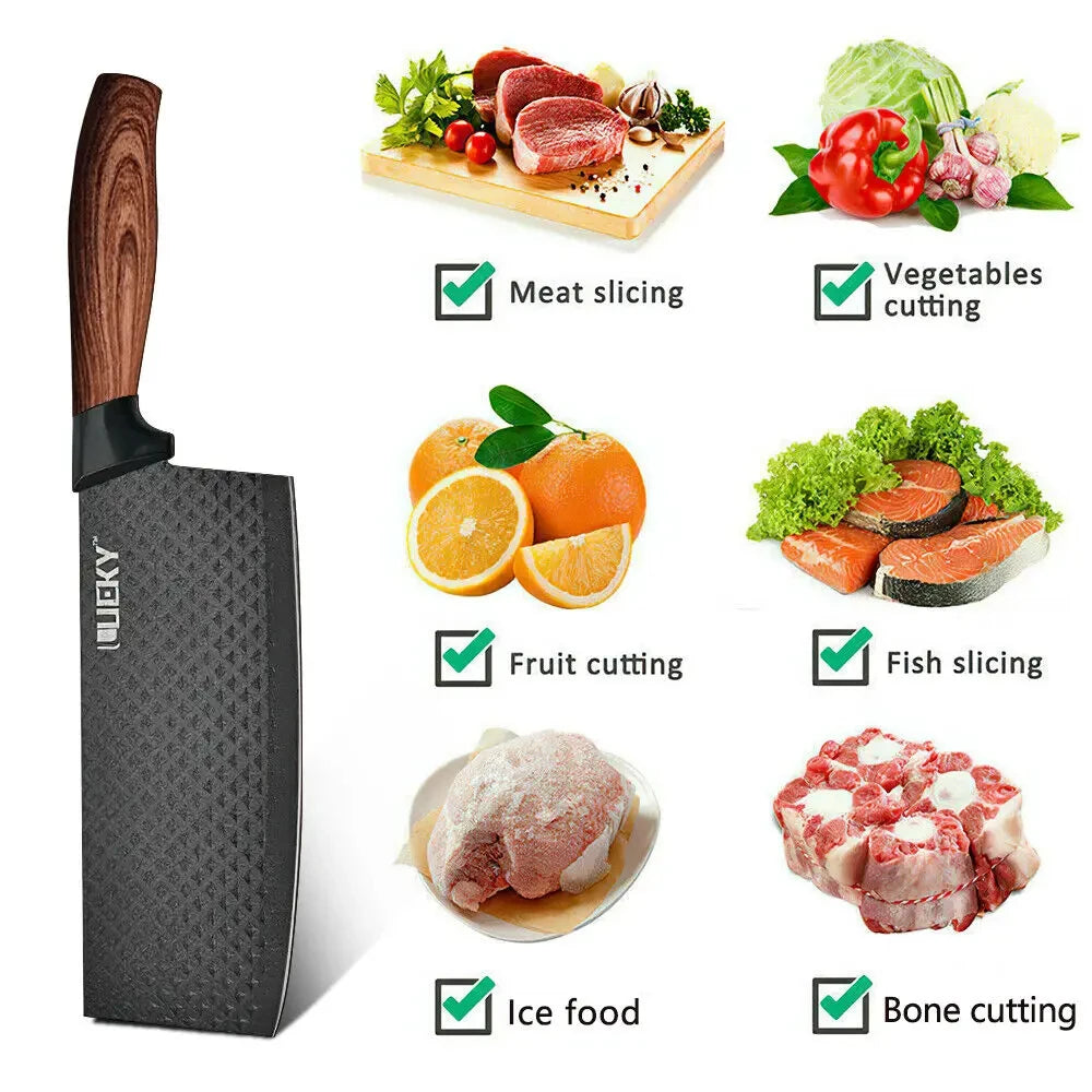 Kitchen Knife Set Stainless Steel Knife, 6-Piece, Essential Cooking Tools