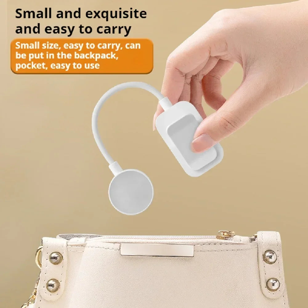 Mini LED Clip On Book Light, Eye Caring 3 Color Modes Portable Reading Lamp, Battery & USB Powered Bedside Night Light