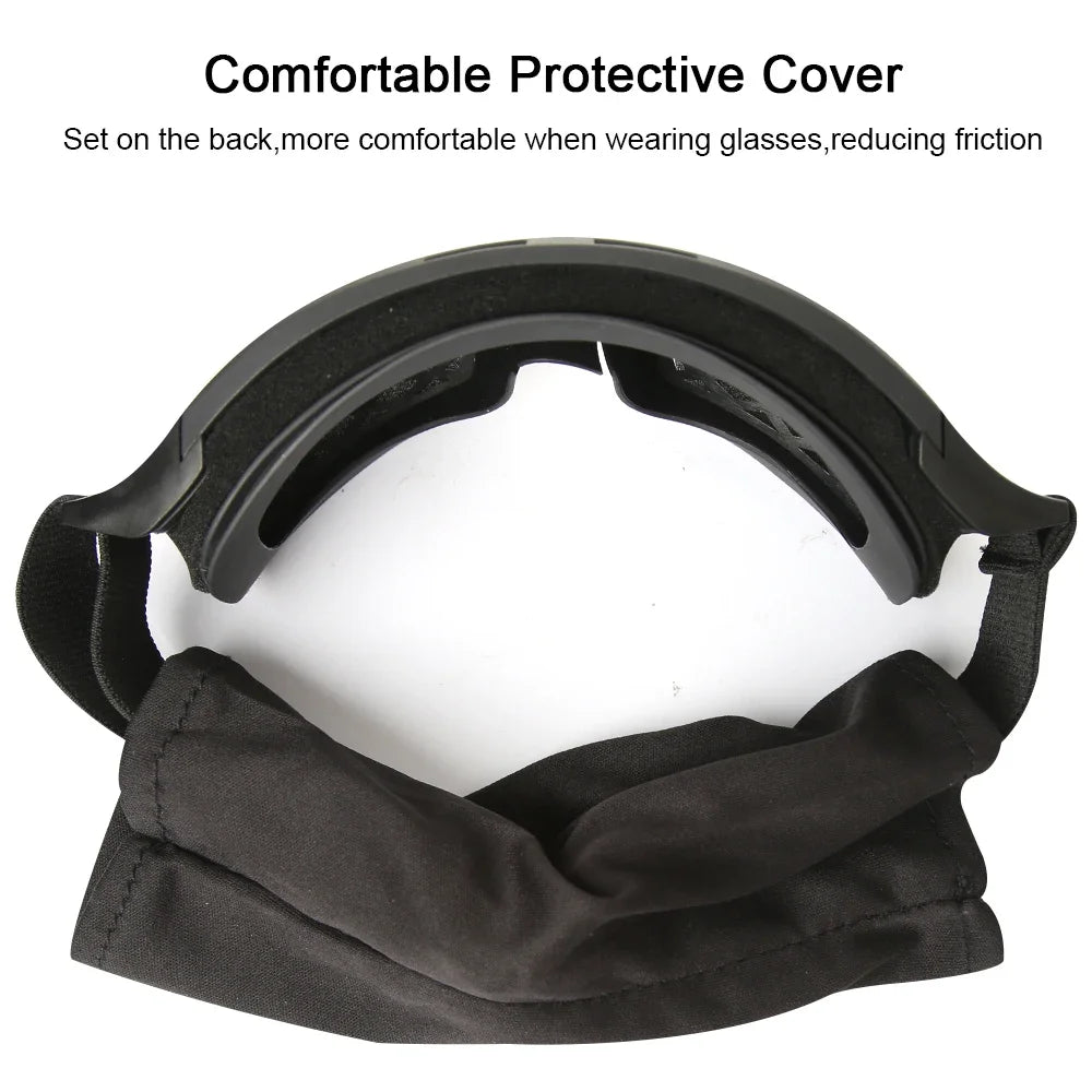Tactical Goggles, Mountaineering, Shooting Sunglasses, Windproof, Motocross Glasses, Replaceable Lenses