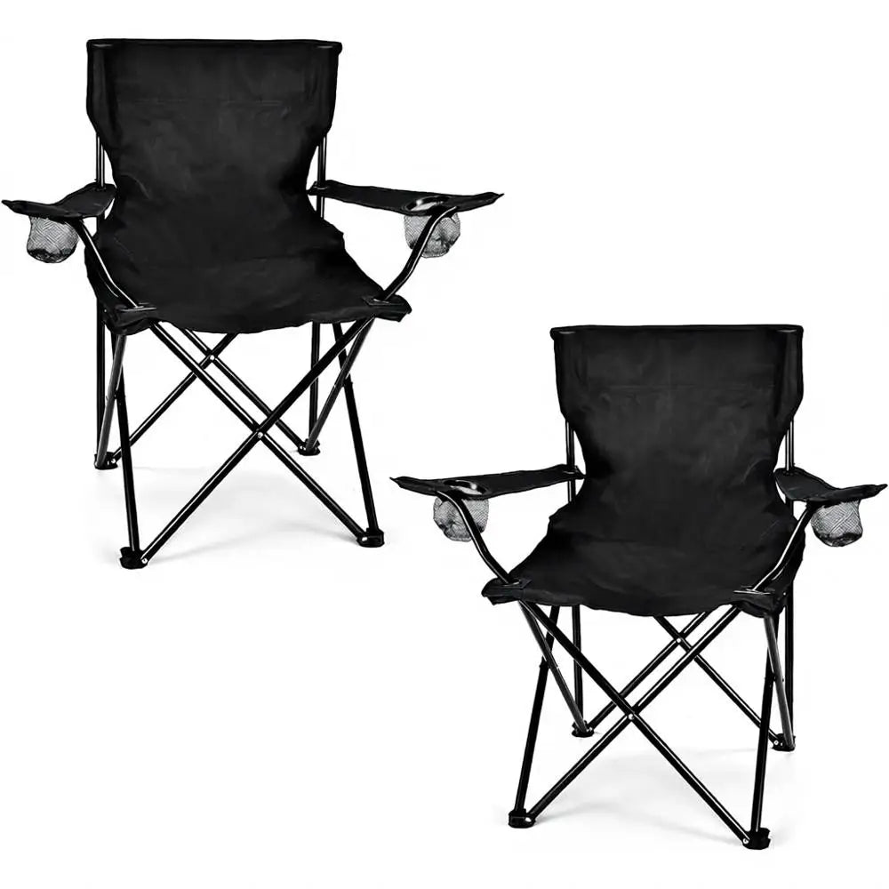 Portable Lightweight Folding Chairs for Adults & Teens, 250 lbs Capacity, Ideal for Camping, Beach, Picnics, Outdoor Events