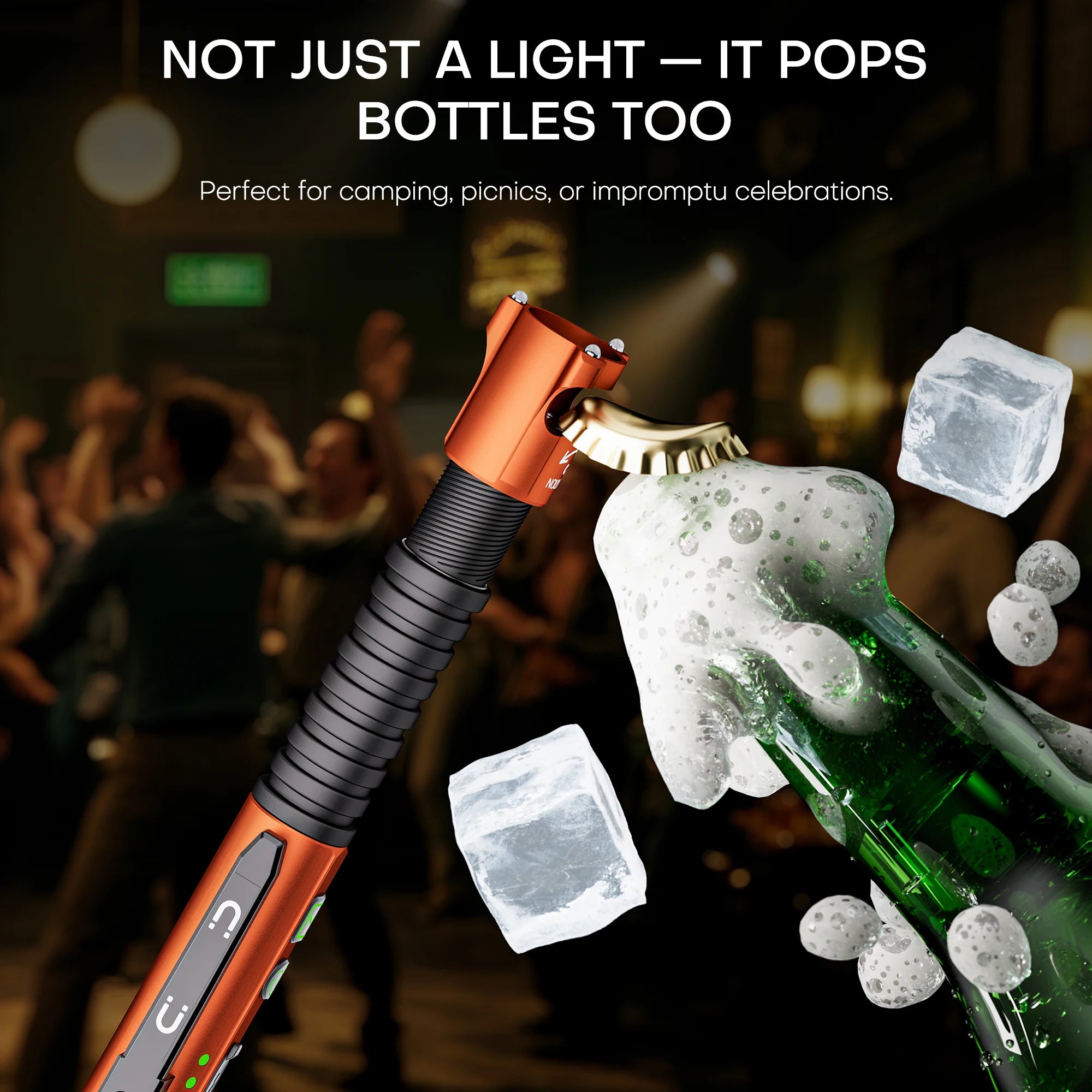 Rechargeable LED Flashlight with Red Laser & Built-in Power Bank, 10 Modes Tactical Flashlight, USB-C Charging, Rechargeable Pen Light with UV Light & Pocket Clip, Ideal for Camping, Hiking, Emergency Use & Daily Carry