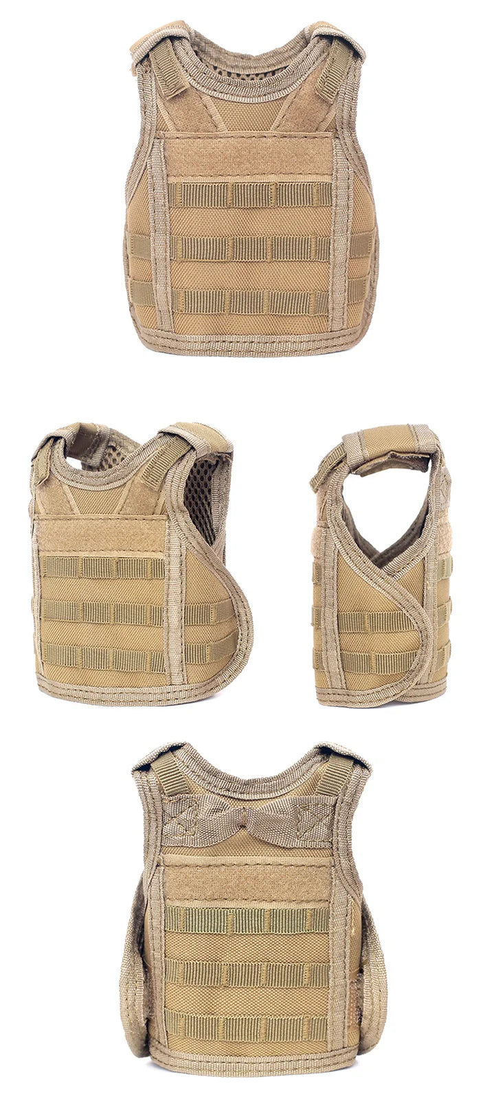 Detachable Nylon Beer Bottle Vest Adjustable Straps Beer Bottle Vest Drink Bottle Cover Drink Bottle