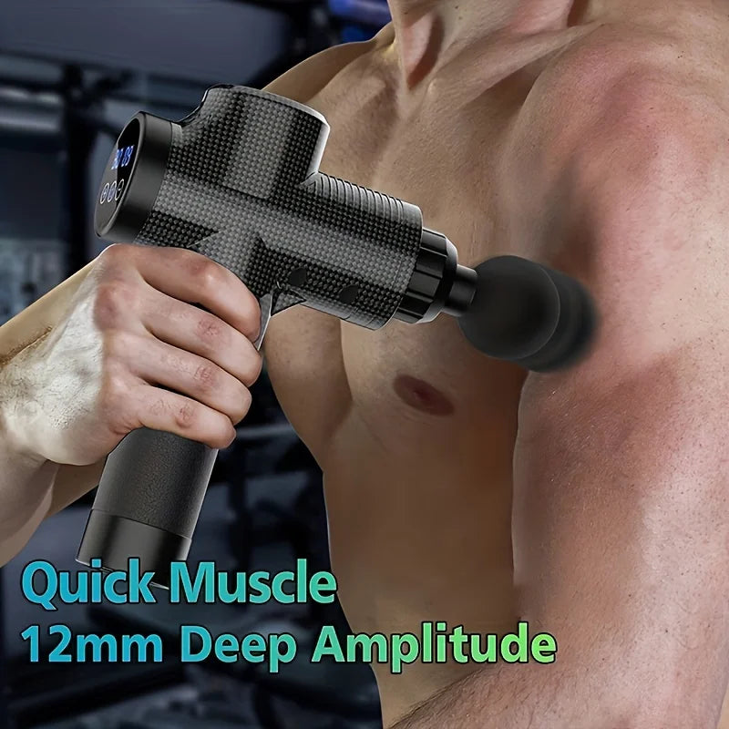 30 Level Massage Gun, Deep Muscle Relax, Body Neck Massager,