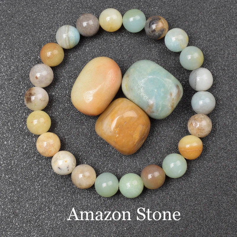 Golden Obsidian Stone Beads Bracelet Men Women Golden Light Rainbow Obsidian Raw Stone Round Bead Natural Energy Jewelry