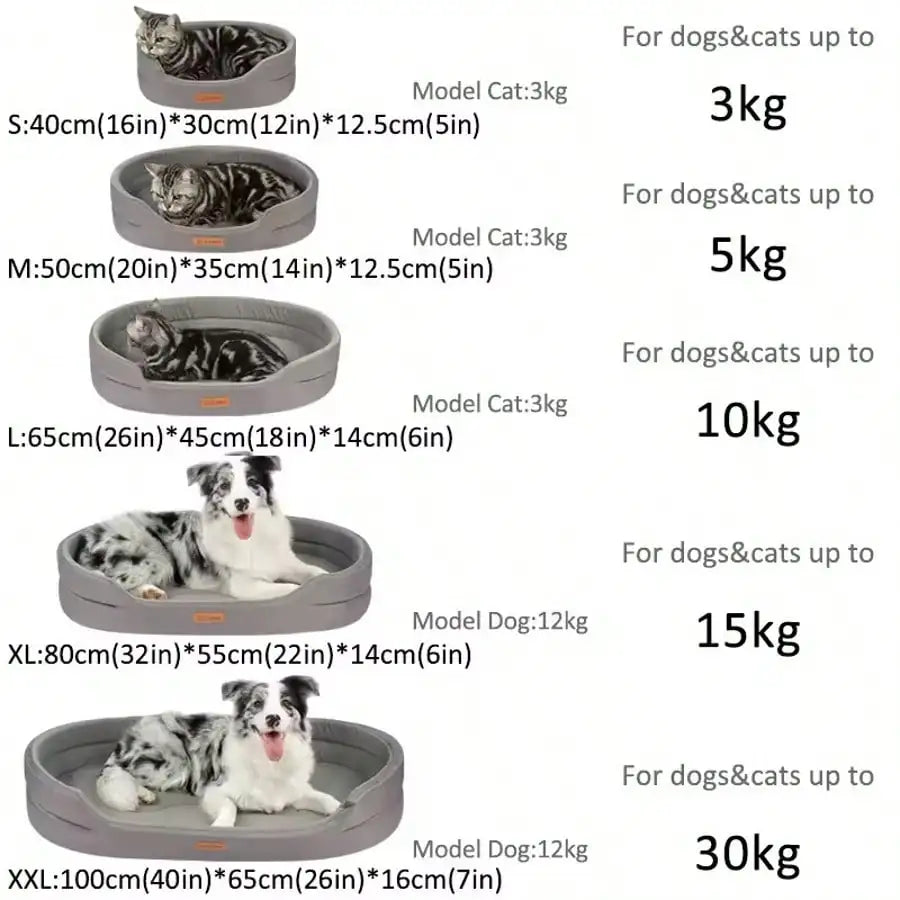 1pc Removable & Washable Pet Bed, Suitable For All Seasons, Semi-Enclosed Design For Small Dogs & Cats, Autumn/Winter