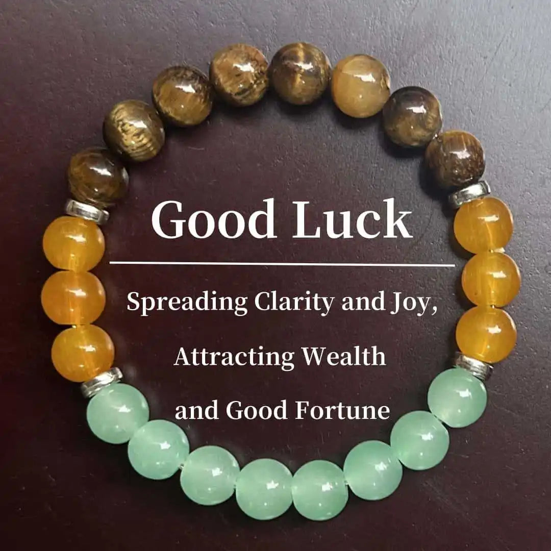 Agate Gem Beads, Healing Jewelry, Men's/Women's Bracelet