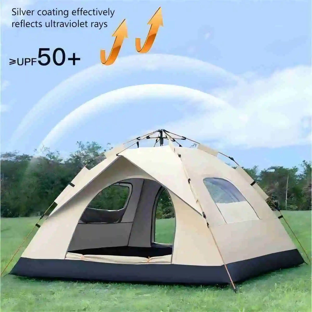 Outdoor shelter / Sunshade, Camping Tent, Camping tent Two doors and two windows