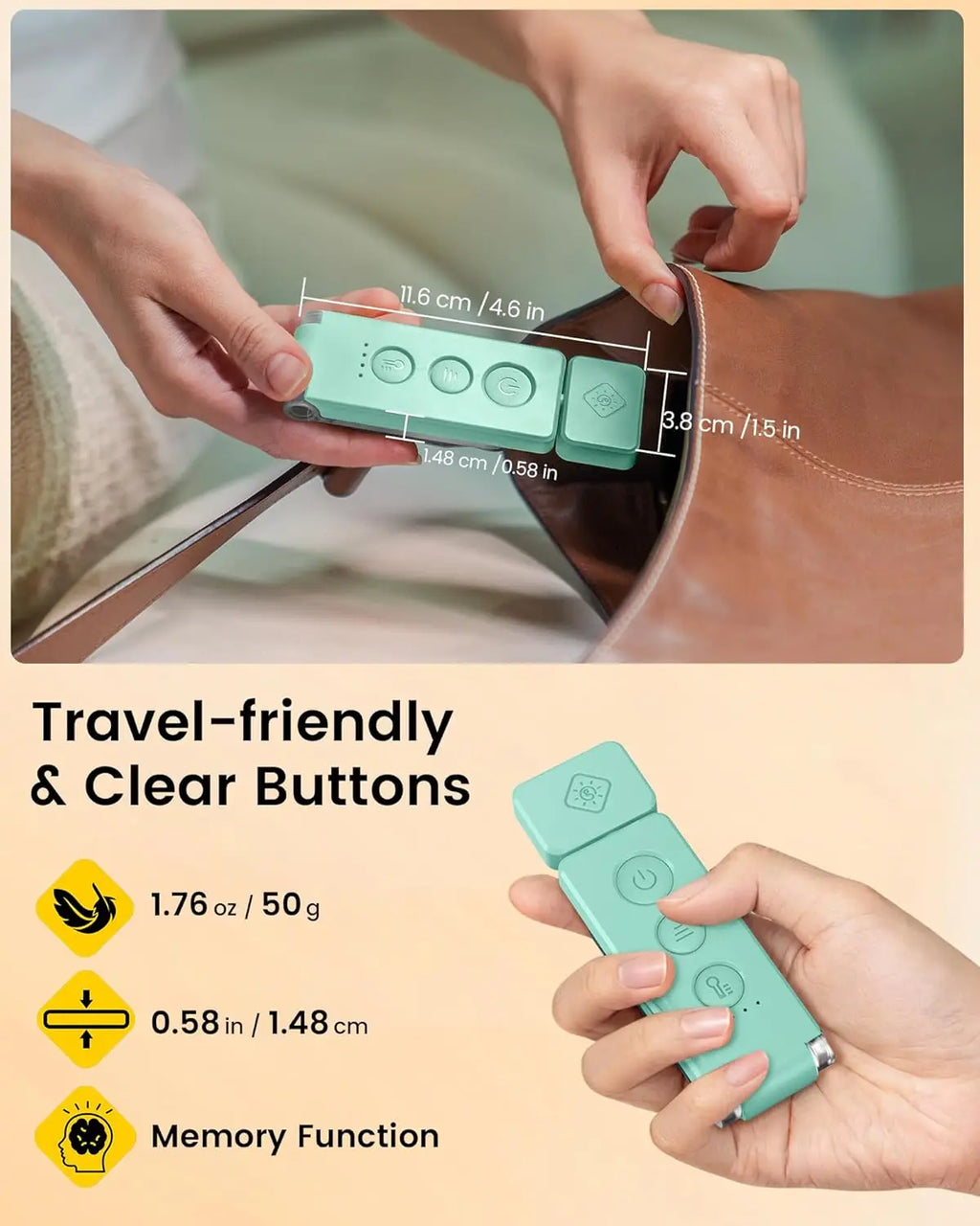 12 LED Rechargeable Book Light, 5 Colors & 5 Brightness, 100Hrs Runtime, Eye-Caring Clip-on Reading Light for Books in Bed