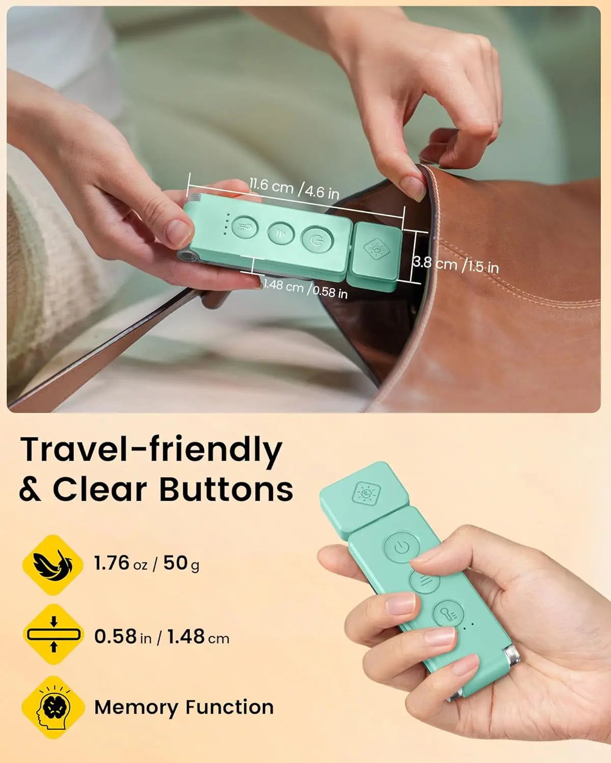 12 LED Rechargeable Book Light, 5 Colors & 5 Brightness, 100Hrs Runtime, Eye-Caring Clip-on Reading Light for Books in Bed