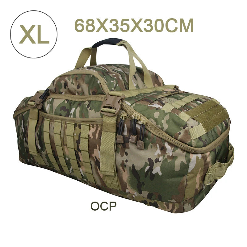 30L 45L 80L Outdoor Mountaineering Bag, Tactical Backpack, Large Duffel Bag , Hiking Camping Travel Bags