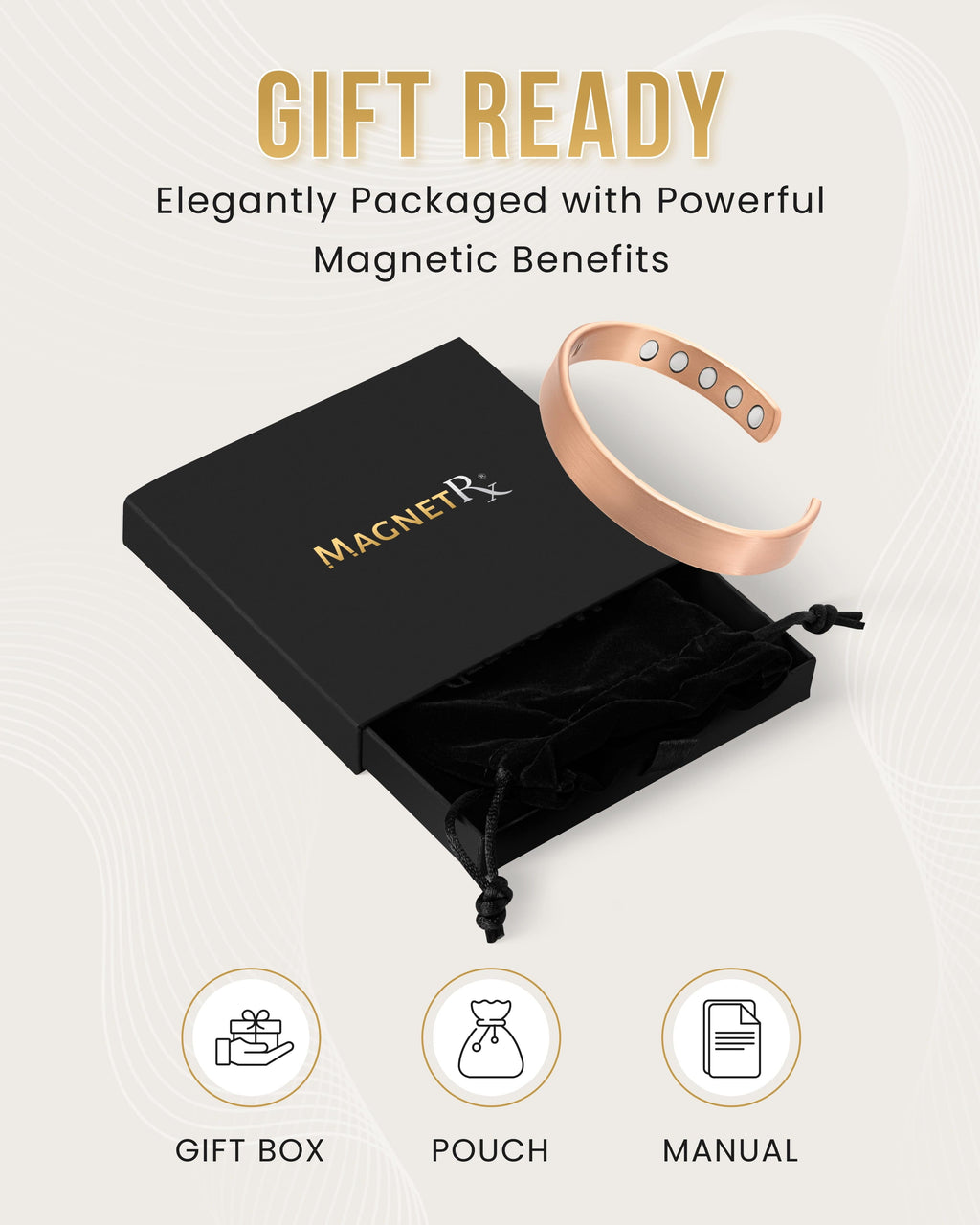 Magnetic Therapy Copper Cuff Bracelet